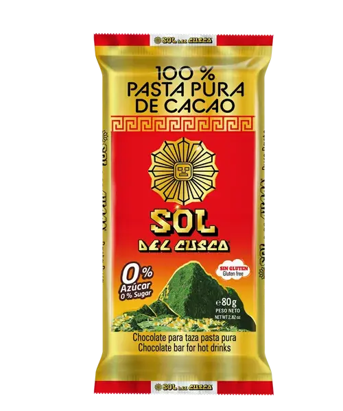 SOL DEL CUSCO CHOCOLATE 100G